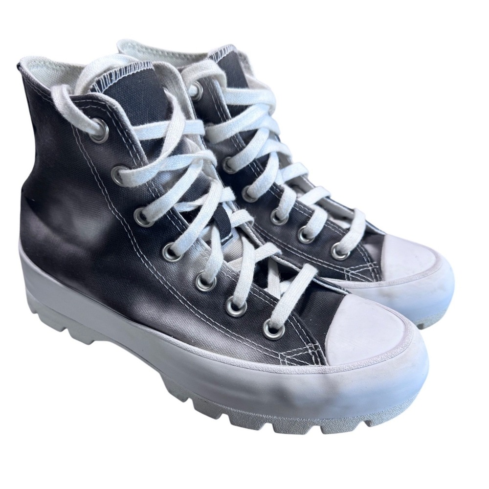 Converse Chuck Taylor Lugged 2.0 Shoes Womens 6 Tie Dye Platform Canvas High Top